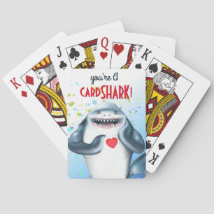 Haai Grappig Pokerkaarten