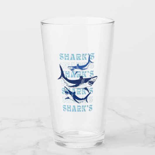 HAAI, HAAIEN, HAAIEN, STIJL GLAS (Voorkant)