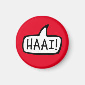 HAAI! Hallo, Hallo, informele groet in het Afrikaa Magneet (Voorkant)