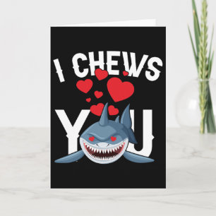 Haai ik kauw op jou Valentijnsdag grappige V-dag k Kaart