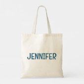 Haai illustratie tote bag (Achterkant)