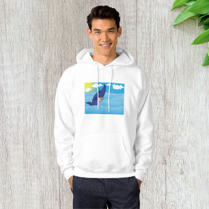 haai in de oceaan hoodie