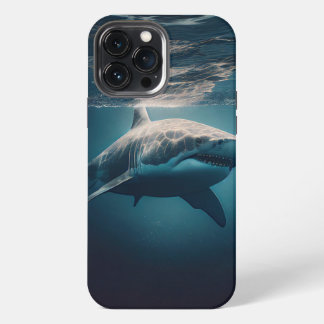 haai in het zee iPhone 13 pro max hoesje