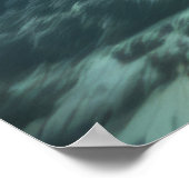 Haai Marine Dier Blue Ocean Deep Zee Poster (Hoek)