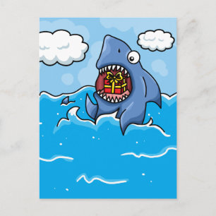 Haai met Cadeau Briefkaart