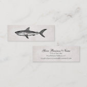  haai mini visitekaartje (Voorkant / Achterkant)