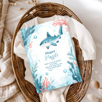 Haai onder het Zee Ocean Animals Diapper Raffle