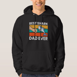 haai papa beste haai papa ooit hoodie