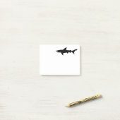 Haai Pas op voor haaien tekenen Post-it® Notes (Op bureau)