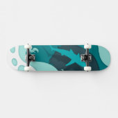Haai Skateboard (Horizontaal)
