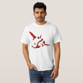 haai t-shirt (Voorkant volledig)