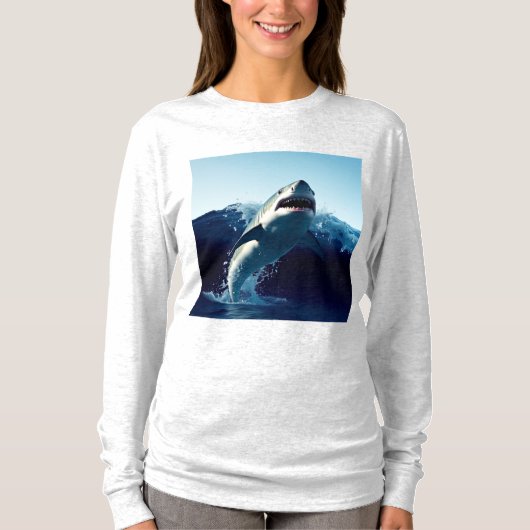 haai t-shirt (Voorkant)