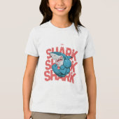 haai Tri-Blend shirt (Voorkant)