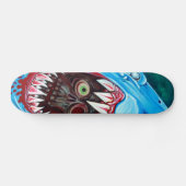 Haai VS Zombie Skateboard (Horizontaal)