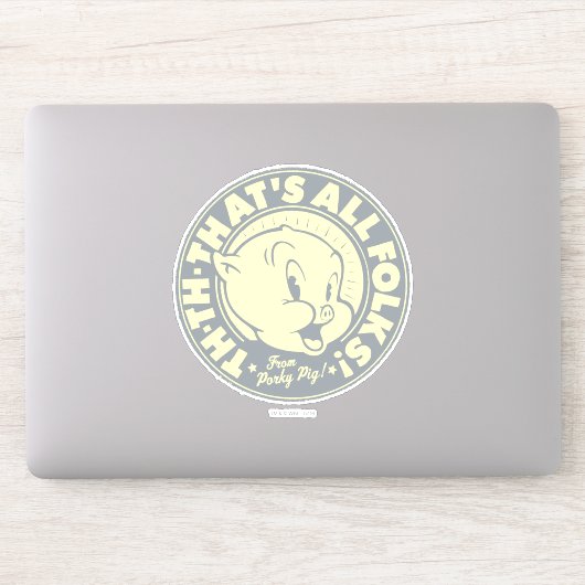 Haaie TH-TH-DAT IS ALLE FOLKS! Sticker (Computer)