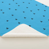 Haaien aandacht! sherpa deken (3/4)