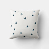 Haaien aandacht werpen kussen (Achterkant)