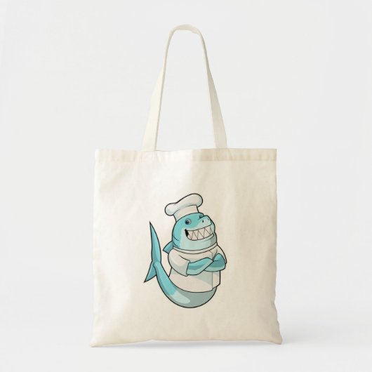 Haaien als Chef met kookplatform Tote Bag (Voorkant)