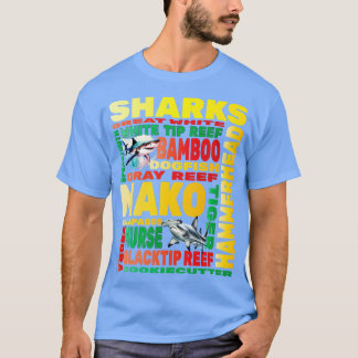 Haaien Aquarium Hobbyist Ocean Marine Biology T-shirt