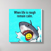 Haaien Canvas Afdruk (Voorkant)