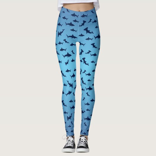 Haaien en hamerhaaien leggings (Voorkant)