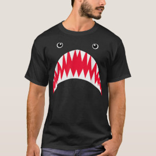 Haaien Gezicht  T-shirt