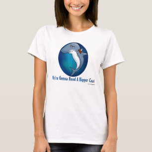 Haaien hebben een grotere jas nodig t-shirt