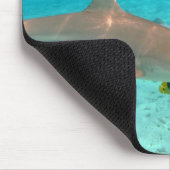 Haaien in de lagune van Bora Bora mousepad Muismat (Hoek)