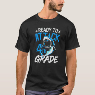Haaien klaar om de 4e graadjongens terug naar Scho T-shirt