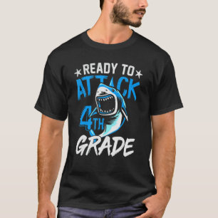 Haaien klaar om de 4e graadjongens weer aan te val t-shirt