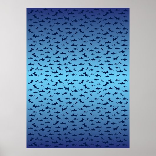 Haaien/klauwen Poster (Voorkant)