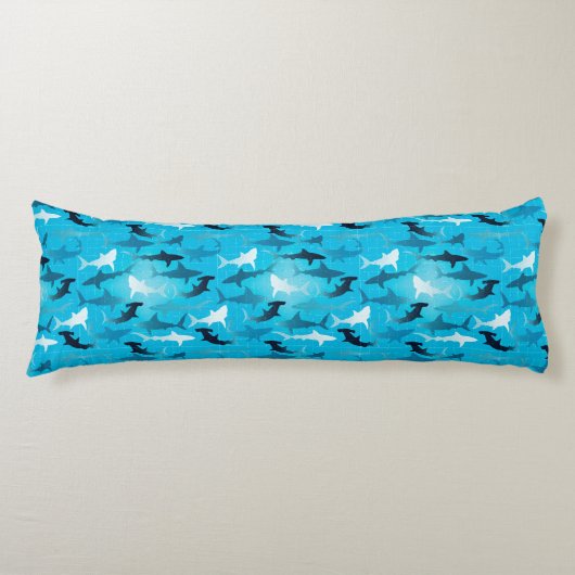 haaien! - lichaamskussen (Voorkant)