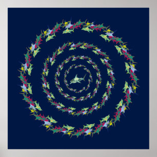 haaien mandala poster