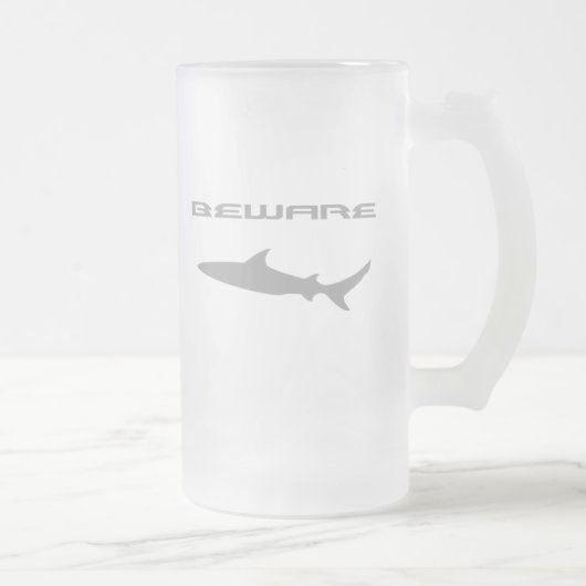 Haaien Matglas Bierpul (Rechts)