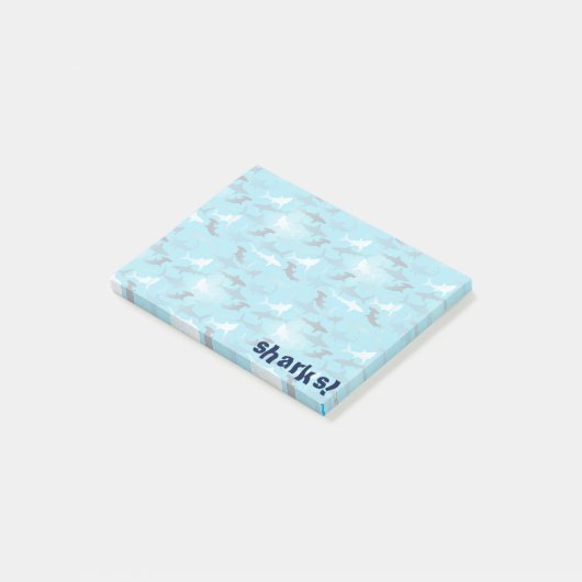 haaien! post-it® notes (Schuin)