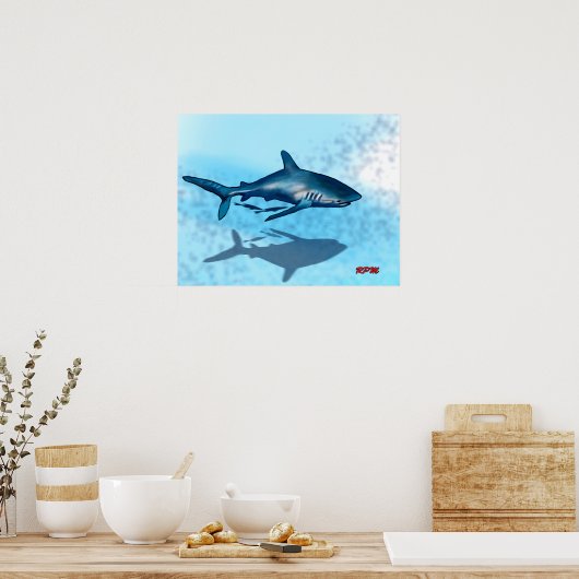 Haaien Poster (Keuken)