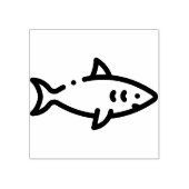 Haaien Rubberstempel (Afrduk)