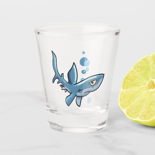 Haaien Shot Glas (Voorkant)
