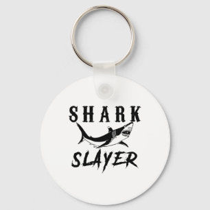 Haaien Slayer Haaien Vissen En Zoutwater Angelaars Sleutelhanger