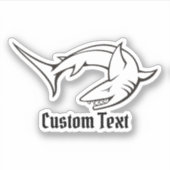 Haaien Sticker (Voorkant)