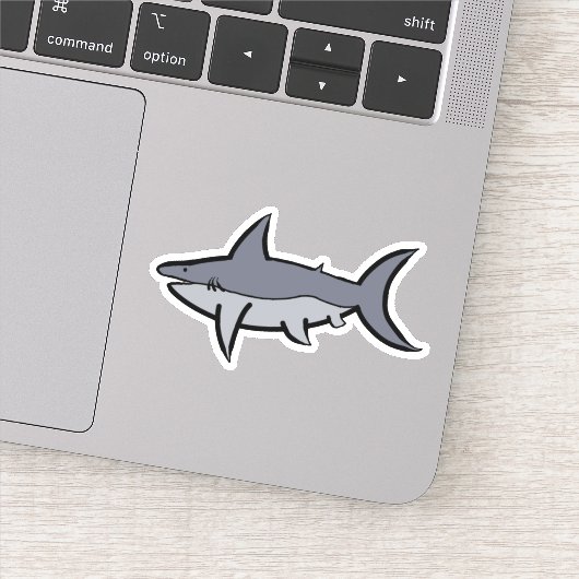 Haaien Sticker (Detail)
