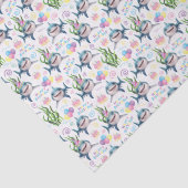 Haaien Tissue Papier (Detail)