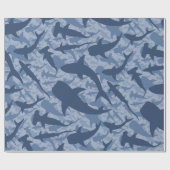 Haaien van Aisling Cadeaupapier (Vlak)
