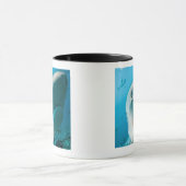 Haaien van tijgerhaai (Galeocerdo cuvier) Mok (Midden)