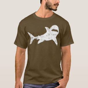 Haaien Verhard Koel VintageShark Bite T-shirt