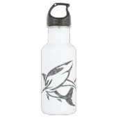 Haaien Waterfles (Voorkant)