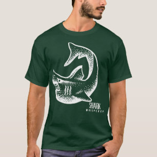Haaien Whisperer Great White Zee Creatinine Pullov T-shirt