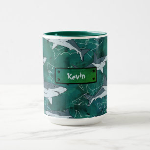 Haaien, zee, zee, vis, roofdieren, dieren, kaak, mok