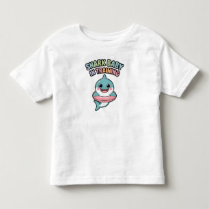 Haaienbaby in training kinder shirts