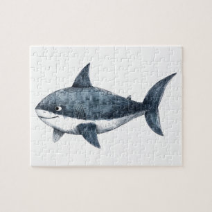 Haaientekening Klein Legpuzzel